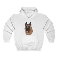 Belgian Malinois Unisex Heavy Blend™ Hooded Sweatshirt