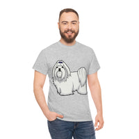 Maltese Unisex Heavy Cotton Tee, S - 5XL, 12 Colors, 100% Cotton, Medium Fabric, FREE Shipping, Made in USA!!