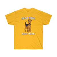 Airedale Terrier Unisex Ultra Cotton Tee