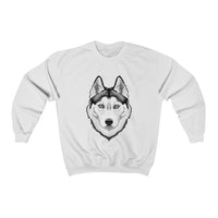 Siberian Husky Unisex Heavy Blend™ Crewneck Sweatshirt, S - 5XL, 7 Colors, FREE Shipping, Made in USA!!