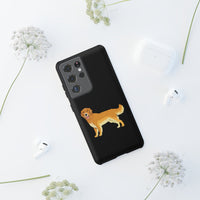 Golden Retriever Cell Phone Cases, Samsung, iPhone, Google, Impact Resistant, Dual Layer for Protection, FREE Shipping, Made in USA!!