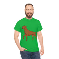 Rhodesian Ridgeback Unisex Heavy Cotton Tee, S - 5XL, 12 Colors, Cotton, Medium Fabric, FREE Shipping, Made in USA!!