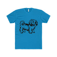 Shih Tzu Men's Cotton Crew Tee