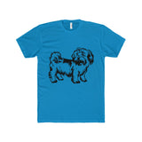 Shih Tzu Men's Cotton Crew Tee