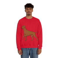 Rhodesian Ridgeback  Unisex Heavy Blend™ Crewneck Sweatshirt, S - 3XL, Cotton/Polyester, 6 Colors, FREE Shipping, Made in USA!!