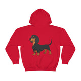 Dachshund Unisex Heavy Blend™ Hooded Sweatshirt, S - 5XL, 13 Colors, Cotton/Polyester, FREE Shipping, Made in USA!!