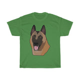 Belgian Malinois Unisex Heavy Cotton Tee