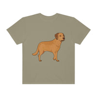 Chesapeake Bay Retriever Unisex Garment-Dyed T-shirt, S - 3XL, Cotton, Relaxed Fit, 16 Colors, FREE Shipping, Made in USA!!