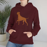 Rhodesian Ridgeback Unisex Heavy Blend™ Hooded Sweatshirt, S - 5XL, 12 Colors, Cotton/Polyester, FREE Shipping, Made in USA!!