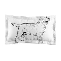 Labrador Retriever Microfiber Pillow Sham