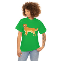 Golden Retriever Unisex Heavy Cotton Tee