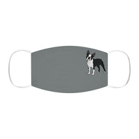 Boston Terrier Snug-Fit Polyester Face Mask