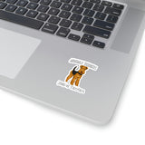 Airedale Terrier Kiss-Cut Stickers, 4 Sizes, FREE Shipping, Made in USA!!