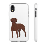 Vizsla Tough Cell Phone Cases, 19 Cases, Samsung and iPhone, Impact Resistant, Made in the USA!!