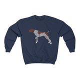German Shorthaired Pointer Unisex Heavy Blend Crewneck Sweatshirt