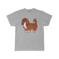 Ruby Cavalier King Charles Spaniel Men's Short Sleeve Tee, S - 5XL, 11 Colors, 100% Cotton, FREE Shipping, Made in the USA!!