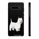 West Highland White Terrier Tough Cell Phone Cases, Impact Resistant, Matte or Glossy, FREE Shipping, Made in USA!!