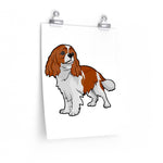 Cavalier King Charles Spaniel Premium Matte vertical posters