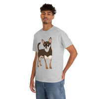 Chihuahua Unisex Heavy Cotton Tee, S - 5XL, 12 Colors, 100% Cotton, Made in the Usa, Free Shipping!!