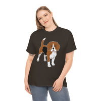 Beagle Unisex Heavy Cotton Tee, Made in the USA!!