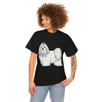 Maltese Unisex Heavy Cotton Tee, S - 5XL, 12 Colors, 100% Cotton, Medium Fabric, FREE Shipping, Made in USA!!