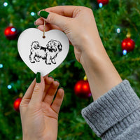 Shih Tzu Ceramic Ornaments