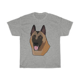 Belgian Malinois Unisex Heavy Cotton Tee