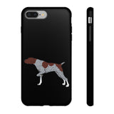 German Shorthaired Pointer Tough Cell Phone Cases