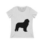 Newfoundland Women's Relaxed Jersey Short Sleeve Scoop Neck Tee