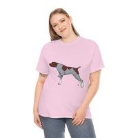 German Shorthaired Pointer Unisex Heavy Cotton Tee