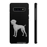Weimaraner Tough Cell Phone Cases