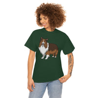 Shetland Sheepdog Unisex Heavy Cotton Tee