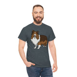 Shetland Sheepdog Unisex Heavy Cotton Tee