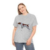 German Shorthaired Pointer Unisex Heavy Cotton Tee