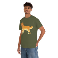 Golden Retriever Unisex Heavy Cotton Tee