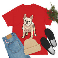 French Bulldog Unisex Heavy Cotton Tee, S - 5XL, 12 Colors, Light Fabric, FREE Shipping, Made in USA!!