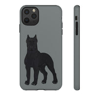 Cane Corso Tough Cell Phone Cases, Two Layers for Protection, Impact Resistant, Made in the USA!!