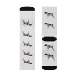 German Shorthaired Pointer Sublimation Socks