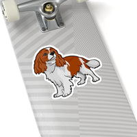 Cavalier King Charles Spaniel Kiss-Cut Stickers