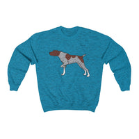 German Shorthaired Pointer Unisex Heavy Blend Crewneck Sweatshirt