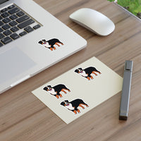 Bernese Mountain Dog Sticker Sheets, 2 Image Sizes, 3 Image Surfaces, Water Resistant Vinyl, FREE Shipping, Made in USA!!