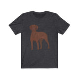 Vizsla Unisex Jersey Short Sleeve Tee, 18 Colors, S - 3XL, FREE Shipping, Made in the USA!!