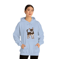 Chihuahua Unisex Heavy Blend Hooded Sweatshirt, Cotton/Polyester, S- 5XL, 13 Colors, Free Shipping, Made In Usa!!