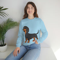 Dachshund Unisex Heavy Blend™ Crewneck Sweatshirt, S - 2XL, 14 Colors, Cotton/Polyester, Medium Fabric, FREE Shipping, Made in USA!!