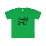 Shih Tzu Men's Fitted Short Sleeve Tee