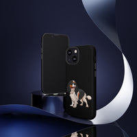 Tricolor Cavalier King Charles Spaniel Tough Cell Phone Cases, Glossy/Matte, Google, Samsung, iPhone, FREE Shipping, Made in USA!!