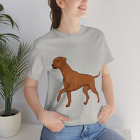 Rhodesian Ridgeback Unisex Jersey Short Sleeve Tee, S - 3XL, 16 Colors, Light Fabric Cotton, FREE Shipping, Made in USA!!