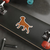 Rhodesian Ridgeback Die-Cut Stickers, 5 Sizes, Matte Finish, Water Resistant Vinyl, Indoor/Outdoor, FREE Shipping, Made in USA!!