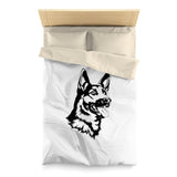 German Shepherd Microfiber Duvet Cover