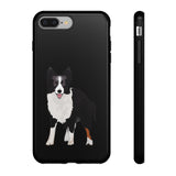 Border Collie Tough Cell Phone Cases, iPhone, Double Layer Case, Impact Resistant, Photo Print Quality, FREE Shipping, Made in the USA!!